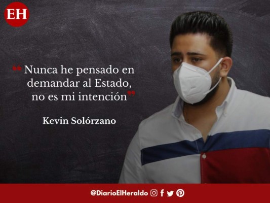 Kevin Solórzano rompe el silencio tras recobrar libertad; estas son sus frases