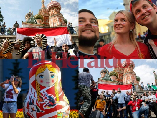 Así se disfruta la fiebre del Mundial en el Estadio Krestovski para el Rusia vs Egipto