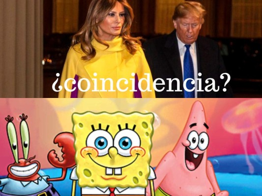 Los divertidos memes por el vestido amarillo de Melania Trump