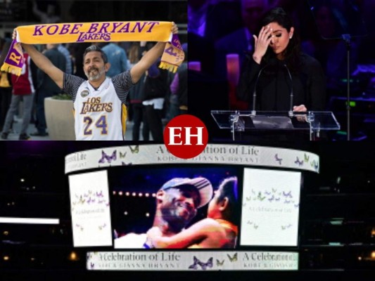 FOTOS: Así homenajeó el mundo del deporte a Kobe Bryant y su hija Gianna