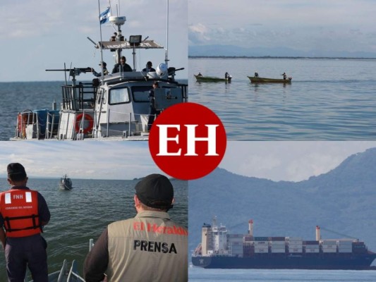 Así ejerce soberanía la Fuerza Naval de Honduras en el Golfo de Fonseca (FOTOS)