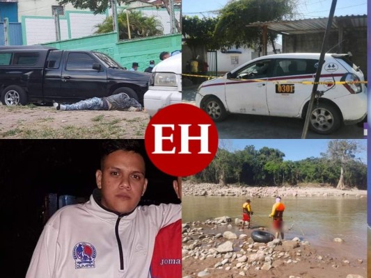 Asesinatos y trágicos accidentes, los sucesos que marcaron a Honduras esta semana