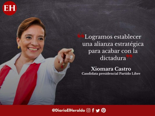 Las frases de Xiomara Castro y Yani Rosenthal al afirmar que alianza es 'inminente'