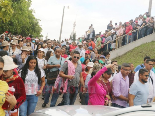 Así se desarrollaron las protestas este lunes en la capital de Honduras