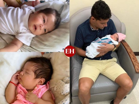 FOTOS: Jhow Benavídez enternece las redes al presentar a su primera hija