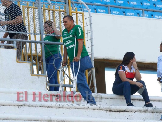 No se vio en Marathón vs Real España: Una leyenda en la tribuna y blindaje policial