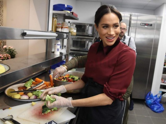 La Duquesa de Susex, Meghan Markle muestra sus dotes en la cocina