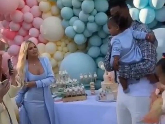 Khloé Kardashian y Tristan Thompson se reencuentran en cumpleaños de su hija True