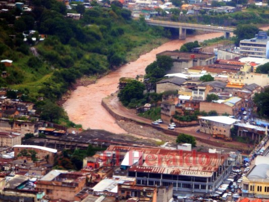 FOTOS: Así se ve desde lo alto la capital de Honduras tras golpe de Eta