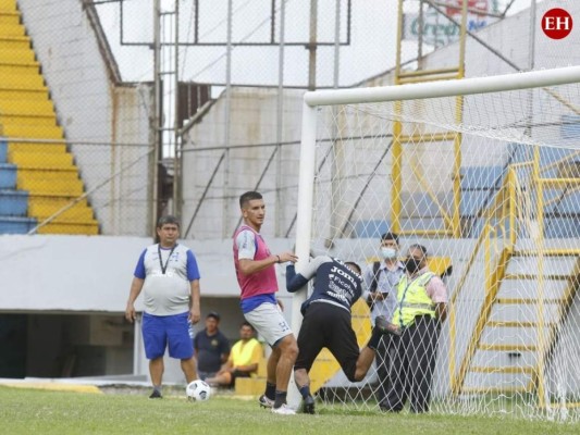 Las imágenes del entreno de la Selección de Honduras en el Morazán