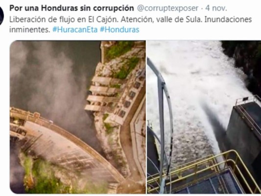 ¡Cuidado Honduras! Estas son las noticias falsas que circulan sobre Eta