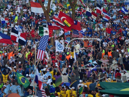 FOTOS: Así fue la multitudinaria vigilia en la Jornada Mundial de la Juventud en Panamá   