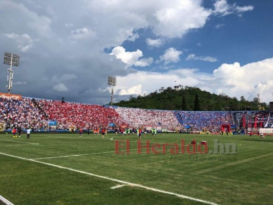 La final entre Olimpia y Motagua en 10 fotos