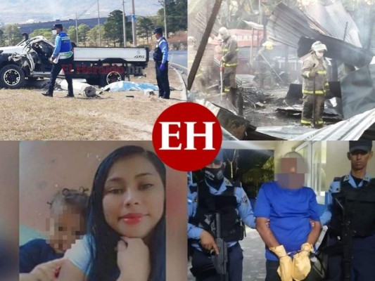 Fatales accidentes y asesinatos con saña, los sucesos ocurridos en Honduras esta semana (FOTOS)