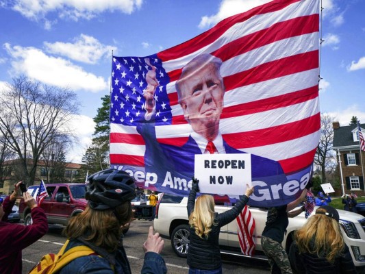 Muertes, encierro y deseos de Trump por 'abrir' el país: Así vive EEUU la pandemia