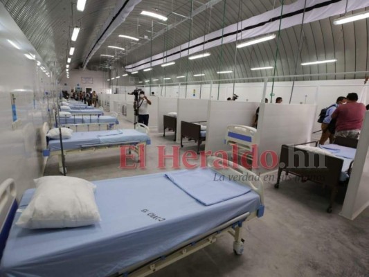 FOTOS: Así luce la sala de covid-19 inaugurada en el Hospital Escuela