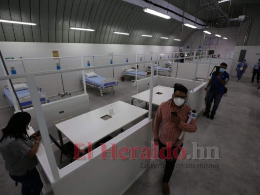 FOTOS: Así luce la sala de covid-19 inaugurada en el Hospital Escuela