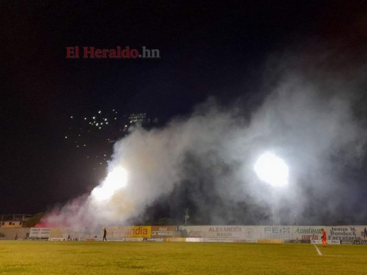 Lo que no viste del juego entre Olimpia y Honduras Progreso (FOTOS)