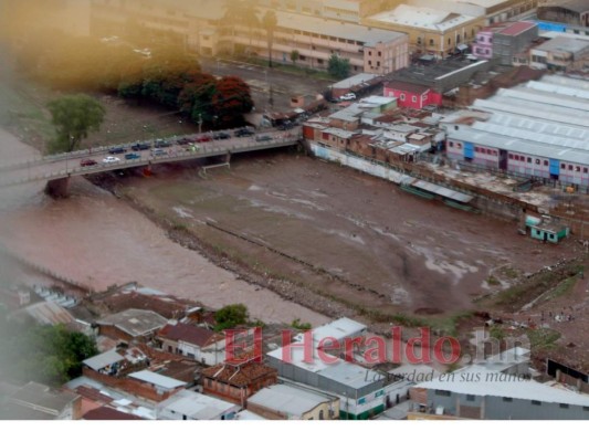 FOTOS: Así se ve desde lo alto la capital de Honduras tras golpe de Eta