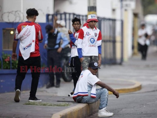 Las mejores imágenes que dejó el clásico entre Olimpia y Motagua