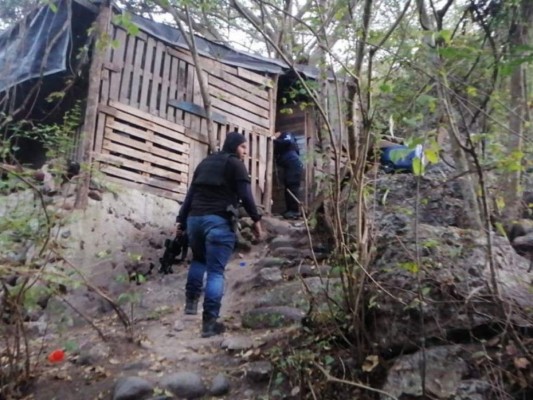 Armas, drogas y sicarios, lo encontrado en el campamento de la MS (Fotos)