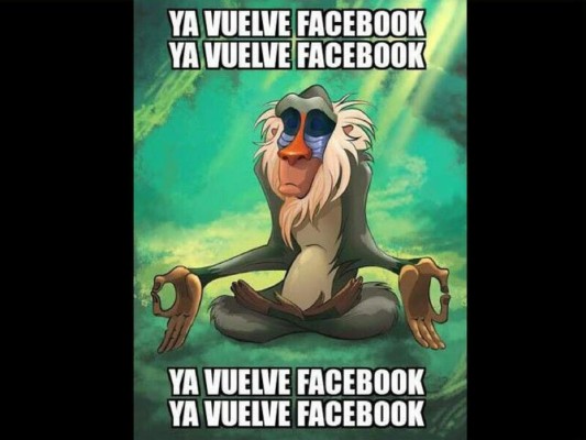 Memes: Se cae Facebook y el mundo enloquece