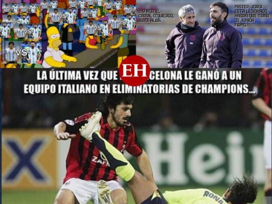 Los divertidos memes del empate entre Napoli y Barcelona