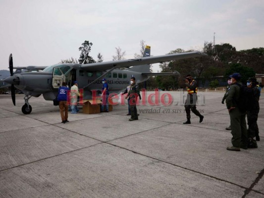 FOTOS: Honduras recibe 8 mil pruebas PCR para detectar coronavirus