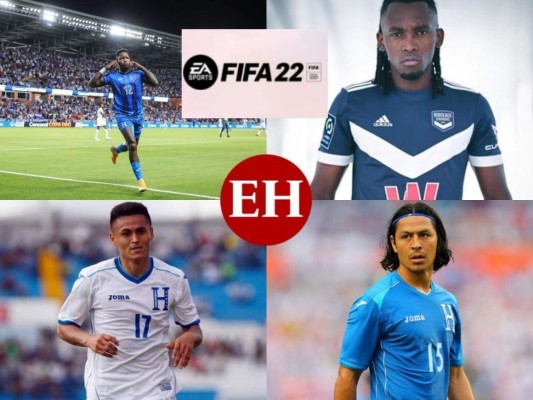 Las valoraciones de los jugadores hondureños en el FIFA 22 ¿Quién es el mejor?   