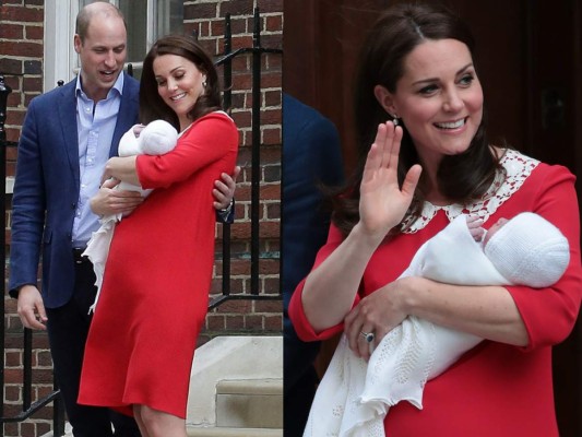 Así es el tercer hijo de Kate Middleton; mostró su figura a horas del parto (Fotos)