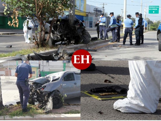 Lo que se sabe del fatal accidente donde murió escolta del expresidente Lobo Sosa   