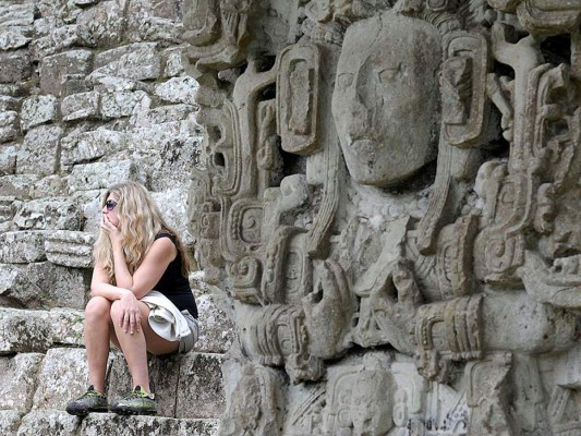 Los turistas atraídos por la cultura Maya