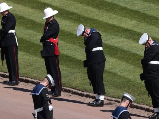 Así se desarrolló el funeral del príncipe Felipe en Inglaterra (Fotos)