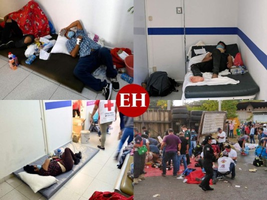 Hospitales de Chiapas abarrotados con migrantes heridos en fatal accidente (Fotos)