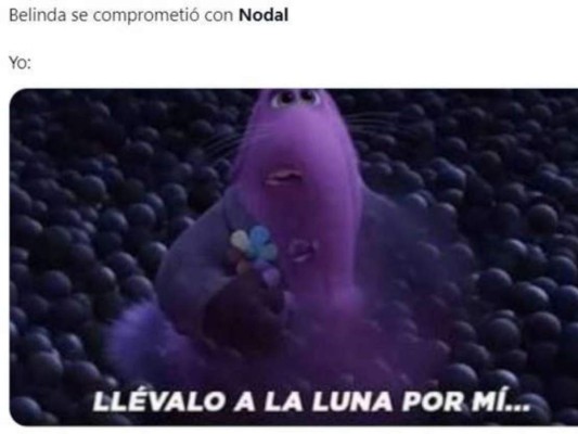 Los memes que desató el compromiso de Christian Nodal y Belinda