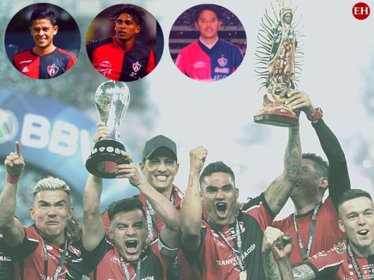 Jugadores hondureños que han jugado en el Atlas, reciente campeón de la liga mexicana