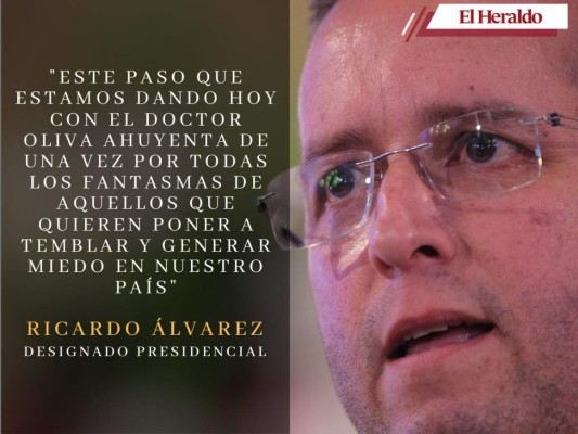 Las frases de Ricardo Álvarez al sumarse a las filas de Mauricio Oliva