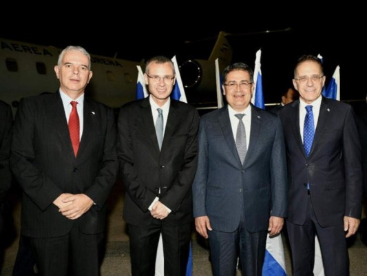 La visita de Juan Orlando Hernández a Jerusalén en 11 fotos