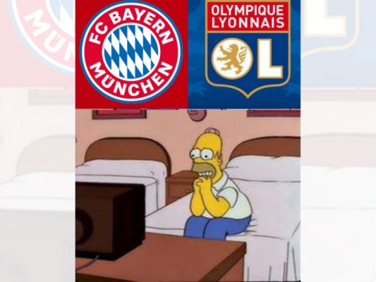 Los divertidos memes que dejó la victoria 3-0 del Bayern sobre el Lyon