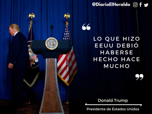 Las polémicas frases de Trump tras dar la orden de matar a Soleimani