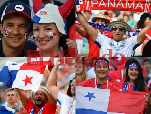 Fotos: Panameños acompañan a su selección en su histórico debut en el Mundial Rusia 2018