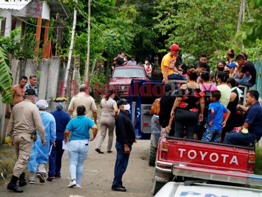 Dramática despedida a víctimas de alcohol adulterado en Choloma (FOTOS)