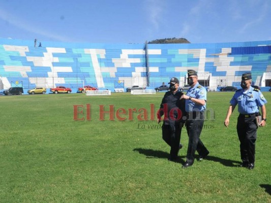 Así luce el Nacional con la instalación de un mega escenario para la toma de posesión  