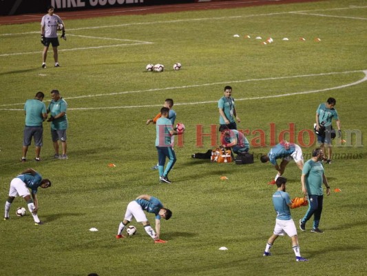 El ambiente en el Olímpico de San Pedro Sula previo al duelo Marathón vs Santos Laguna de México (FOTOS)