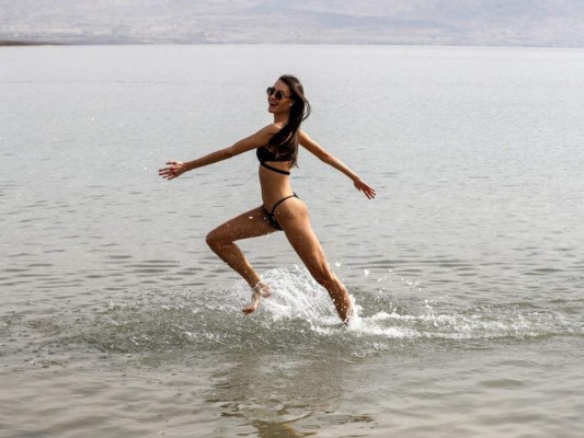 Miss Universo: Concursantes deslumbran en traje de baño en el Mar Muerto (FOTOS)