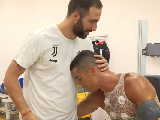 Así fue el primer día de Cristiano Ronaldo entrenando con la Juventus