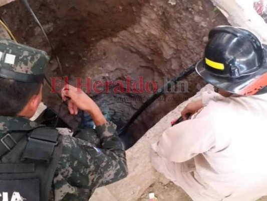 FOTOS: Así es el profundo túnel descubierto cerca de El Pozo I