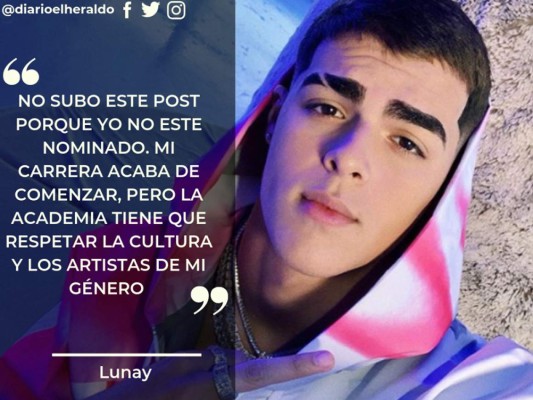 Las frases de enojo de reconocidos reguetoneros contra los Latin Grammy 2019