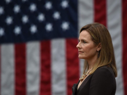 Amy Coney Barrett, la jueza conservadora y católica nominada por Trump