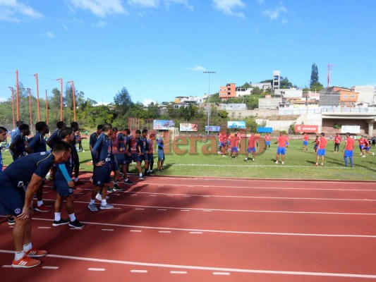 ¿Motagua y Olimpia entrenando juntos en la Villa Olímpica?